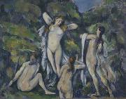 Paul Cezanne Women Bathing USA oil painting artist